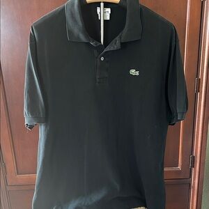 Lacoste Men's Polo Shirt in Black